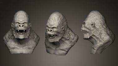 3D model Gorilla (STL)